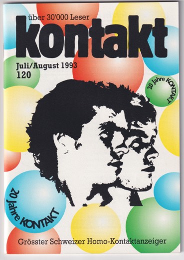 Titelseite einer «Kontakt»-Ausgabe von 1993